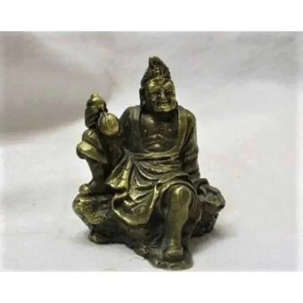 Ji Gong Chinese Buddist Monk,‎ Bronze Figurine